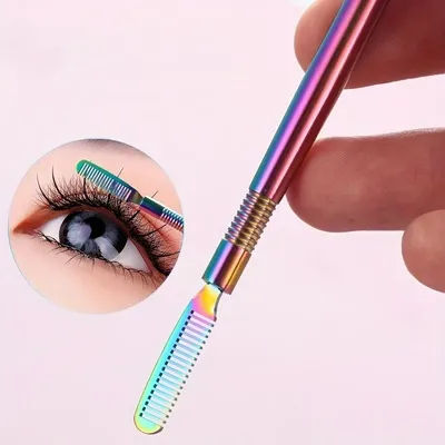 Professional Lash & Brow Tool - Precision Lift, Tint & Define with Stainless Steel Separator Eyelash care Comb Beauty Tools