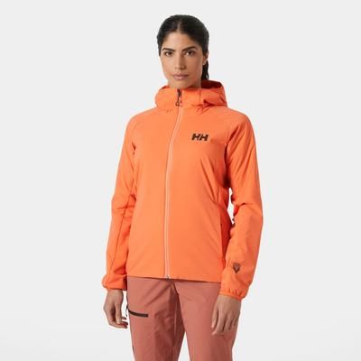Helly Hansen Women’s Odin Lightweight Stretch Hooded Insulator 2.0 Orange M