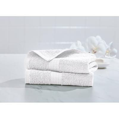 BH Studio 2-Pc. Hand Towel Set by BrylaneHome in White