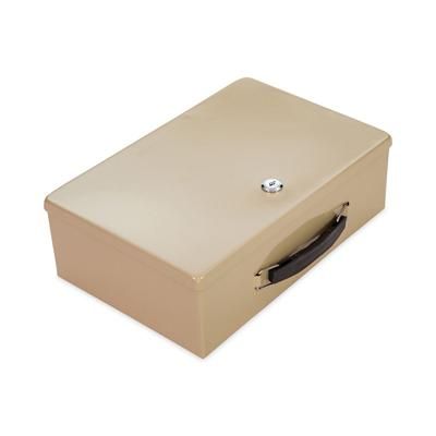 Controltek 500123 Heavy Duty Fire Retardant Box, 1 Compartment, 12.75 x 8.25 x 4, Sand CNK500123