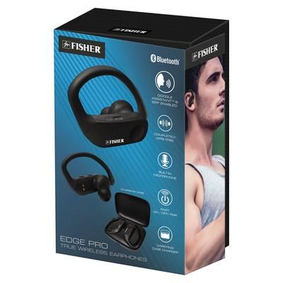 Fisher FTW220K Edge Pro True Wireless Earphones, Black MIGFTW220K