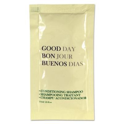 Good Day 485 Conditioning Shampoo, 0.25 oz Tube, 500/Carton - Case of 500 GTP485