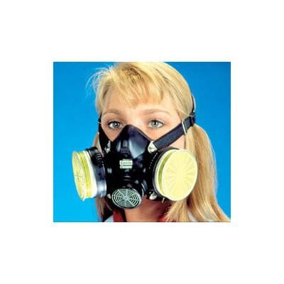 MSA Comfo Classic Respirator, Large, Silicone (454-808073)