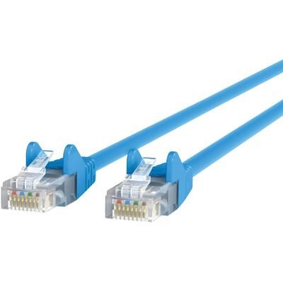 Belkin A3L9806BLUS RJ45 M/M CAT6 6' Ethernet Patch Cable, 6 ft Category 6, Blue