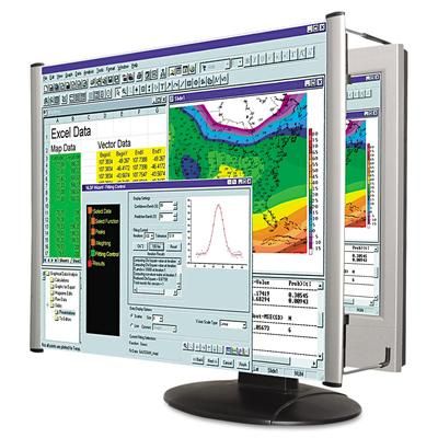 Kantek MAG15L LCD Monitor Magnifier Filter, Fits 15" LCD KTKMAG15L