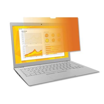 3M GF140W9B Gold Frameless Privacy Filter for 14" Widescreen Laptop, 16:9 Aspect Ratio
