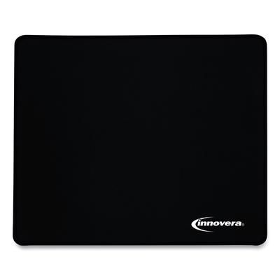 Innovera 52600 Large Mouse Pad, Nonskid Base, 9 7/8 x 11 7/8 x 1/8, Black IVR52600
