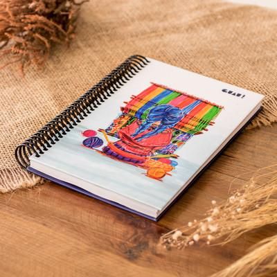 'Inspirational Traditional Weaver-Themed Paper Journal'