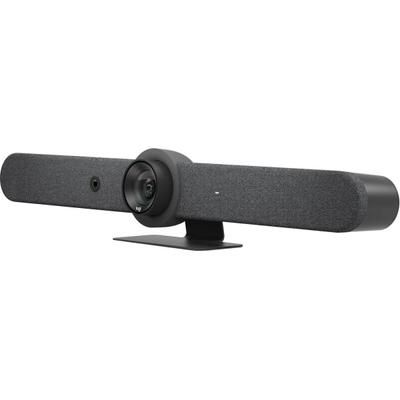 Logitech Video Conferencing Camera - 30 Fps - Graphite - Usb 3.0 - 3840 X 2160 Video - 3X Digital Zoom - Microphone - Wireless Lan - Network (Rj-45)