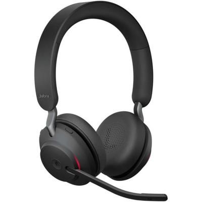 Jabra Evolve2 65 Headset - Stereo - Usb Type C - Wireless - Bluetooth - Over-The-Head - Binaural - Supra-Aural - Black