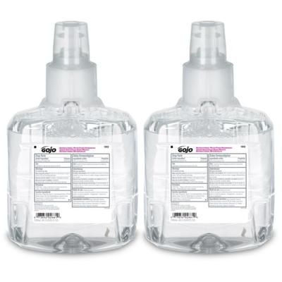 Gojo Antibacterial Foam Hand Wash Soap, Plum Scent, 40.58 Oz, Carton Of 2 Bottles