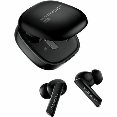 Morpheus 360 Pulse Anc Hybrid Wireless Noise Cancelling Earbuds Hi-Res Audio 6 Mems Microphones 40H Playtime Tw7850Hd - Stereo