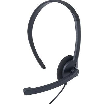 Verbatim Mono Headset With Microphone And In-Line Remote - Mono - Mini-Phone (3.5Mm) - Wired - 32 Ohm - 20 Hz - 20 Khz - Over-The-Head - Monaural - Circumaural