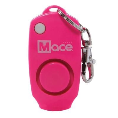 Mace Brand Plastic Personal Alarm Key Chain, 1/2" X 1" X 2", Neon Pink