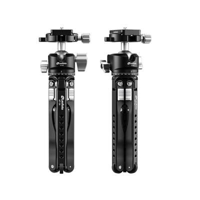 Leofoto MT-04/LH-30 Folding Aluminum Mini Tripod w/ Ball Head Set and Bag Black MT-04+LH-30