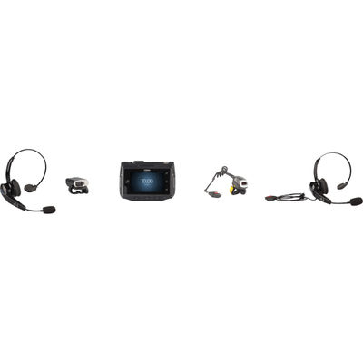 Zebra Technologies Hs3100-Oth Bluetooth Headset - Mono - Wireless - Bluetooth - 50 Hz - 8 Khz - On-Ear - Monaural - Supra-Aural - Noise Canceling - Black
