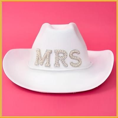 FUTURA SPOSA Halloween Cappello da Cowboy Accessori per la festa di addio al nubilato Adulti Per donna Halloween Carnevale Matrimonio Addio al nubilato Addio al Nubilato Costumi di Halloween facili