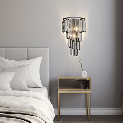 Umbra Sconce | Luxury Crystal Sconce | Warm White (3000k) | Bedroom Lighting | Living Room Lighting | Wall Lighting | Indoor Lighting | MOD LIGHTING