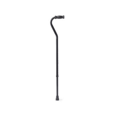 Medline Bariatric Offset Handle Cane, Steel, Tall, 1 EA (MDS86420XWTL)
