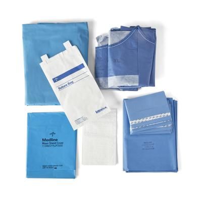 Medline Basic Pack VII with Gowns, 5/CS (DYNJP1030)