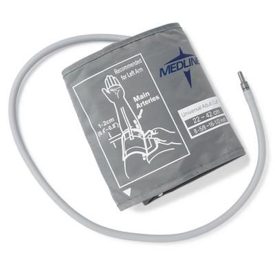 Medline Adult BP Cuff, Universal Size (22 cm - 42 cm), 1 EA (MDS9974)