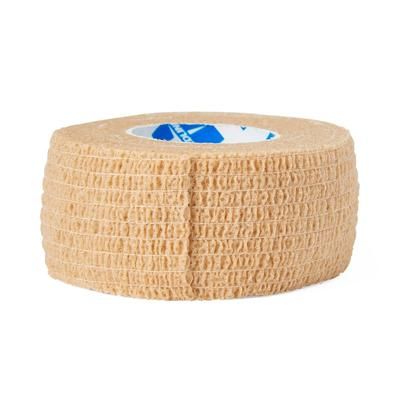 Medline Nonsterile Self-Adherent Wrap, Tan, 1" x 5 yd. (2.5 cm x 4.6 m), 30/CS (PRM088001)