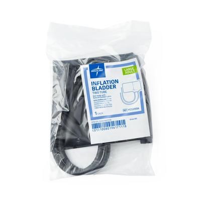 Medline Double-Tube Seamless Blood Pressure Inflation Bag, Large Adult, 1 EA (MDS9506)