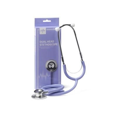 Medline Dual-Head Stethoscope, Lavender, 1 EA (MDS926205)