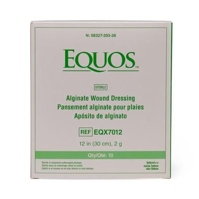 Medline EQUOS Calcium Alginate Wound Dressing, 1" x 12", 100/CS (EQX7012)