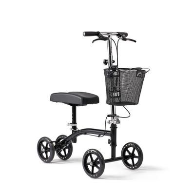 Medline Gen 4 Standard Knee Walker with 8" Wheels, Black, 1/CS (MDS86000G4)
