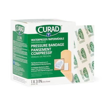 Medline Large Adhesive Pressure Bandage, 1" x 2-3/4", 2000/CS (NON85100)