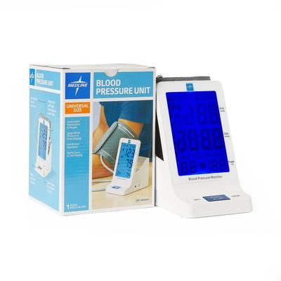 Medline Digital Adult Blood Pressure Monitor, Universal Size, 1 EA (MDS5001)