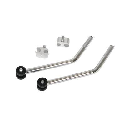 Medline Rear Anti-Tip Device for Shuttle Extra-Wide Wheelchair, 2/PR (MDS85189SH)