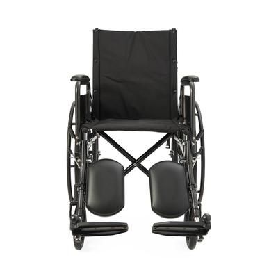 Medline Reclining Wheelchair with Full-Length Arms, Nylon, 18" Wide, 1 EA (KR188N11E)