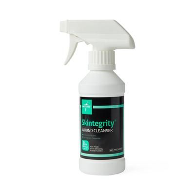 Medline Skintegrity Wound Cleanser with Educational Packaging, 8 oz. Bottle with Trigger Sprayer, 6/CS (MSC6008EP)