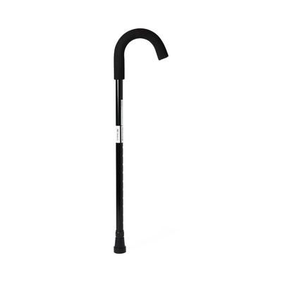 Medline Standard Aluminum Cane, Black, 6/CS (MDS86415)