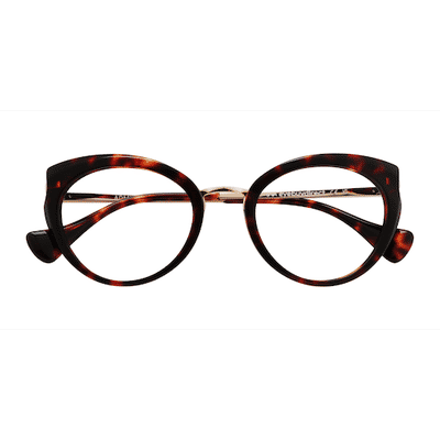 Female s horn Tortoise Acetate,Metal Prescription eyeglasses - Eyebuydirect s Admiral