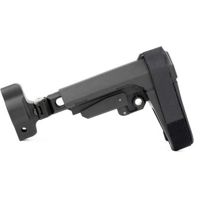 Samson B.R.E. MP5 End Cap Folding Bufferless Receiver Extension Ambidextrous Black 04-06162-01