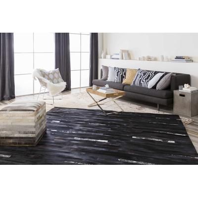 Law 18" x 18" Modern Medium Gray/Gray Throw Pillow - Boutique Rugs