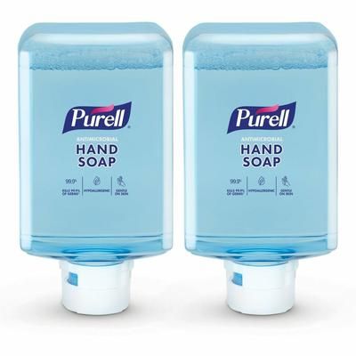 PURELL ES10 Antimicrobial Foaming Hand Soap, 1.27 quart, Touchless Dispenser, Scented, 2/Carton (GOJ838202)