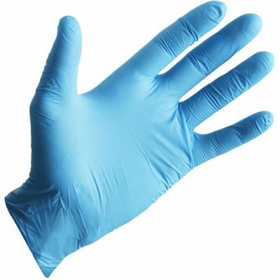 Remcoda Nitrile Exam Gloves, 5 mil Thickness, Large Size, Blue, 100/Box (RMLMNIT103L)
