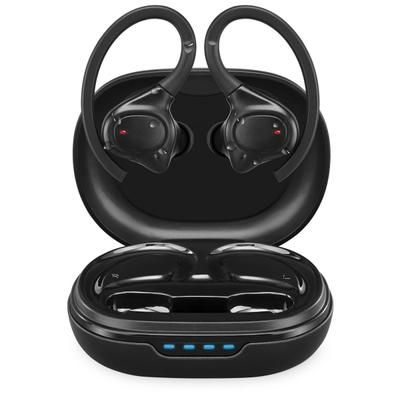 Ilive Waterproof Truly Wireless Earbuds With Rechargeable Case And Usb-C Charging Port, Black, Iaebtw53B