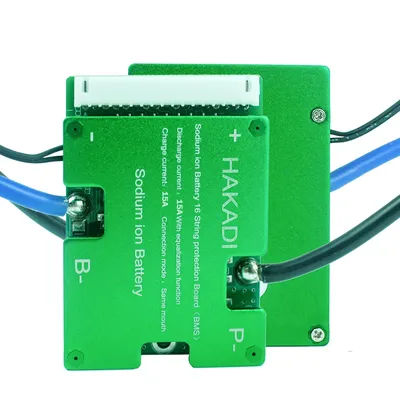 HAKADI 4-16S Sodium-ion Hardware BMS 10A 20A 30A 40A For DIY Na-ion 12V 24V 36V 48V Rechargeable Battery Pack E-bike Scooter