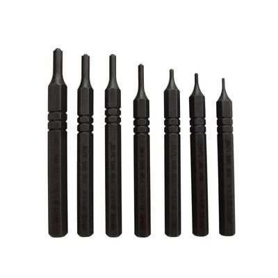 USED Grace USA Steel Short Roll Spring Punch Set 7 pcs GRSRS7 EDEMO1 Condition Fair Other