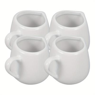 TEMU Stobok Ceramic Sauce Jam Cup Bowl Sauce Hopper Milk Cup Small Milk Cup (small With Milk (50ml)) 4pcs