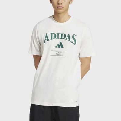 adidas Heritage Tennis T-Shirt 2025 Men's Tennis Apparel Collegiate Green