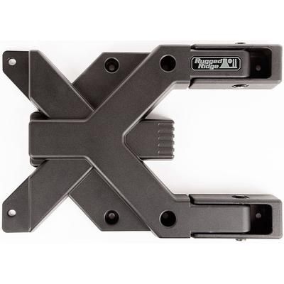 Rugged Ridge Spare Tire Carrier Aluminum Powdercoated Black Spartacus HD Series, 5-year limited warranty 11546.61