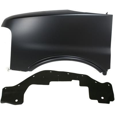 Replacement Fender Steel Primed, Front, Driver Side, 1-year unlimited-mileage warranty KIT-080817-163