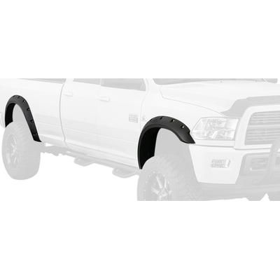 Bushwacker Fender Flares Plastic Black Max Coverage Pocket Style Series, Front & Rear, Driver Passenger Side, 40978-02