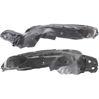 Replacement Fender Liner, Front, Driver & Passenger Side, 1-year unlimited-mileage warranty SET-RA22210005